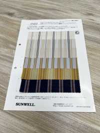 35422 Coton Teint En Fil / Tencel (TM) Lyocell Fiber Lawn Multi-rayures[Fabrication De Textile] SUNWELL Sous-photo