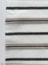 35452 Twill De Coton/rayonne/soie Teint En Fil Rayures Multi-horizontales[Fabrication De Textile] SUNWELL Sous-photo