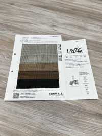43478 LANATEC(R) LEI Melange Glen Check[Fabrication De Textile] SUNWELL Sous-photo