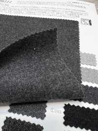46111 <Monaluce> Polyester/Rayon teint en fil bi-extensible brossé double face[Textile / Tissu] SUNWELL Images supplémentaires