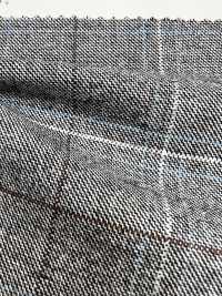 46168 Polyester/rayonne 40/2 Sergé 2-way Check Fuzzy Des Deux Côtés[Fabrication De Textile] SUNWELL Sous-photo