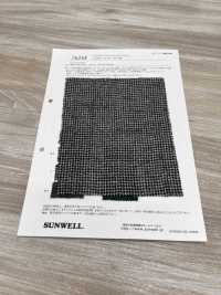76248 2/48 Gaze De Laine Pied-de-poule[Fabrication De Textile] SUNWELL Sous-photo