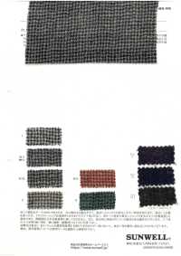 76248 2/48 Gaze De Laine Pied-de-poule[Fabrication De Textile] SUNWELL Sous-photo