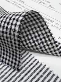 6675 Seersucker Stripe & Vichy Teints En Fil[Fabrication De Textile] SUNWELL Sous-photo