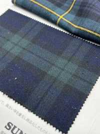 6701 Fil Teint 20 Fils Viyella Fuzzy Tartan Check[Fabrication De Textile] SUNWELL Sous-photo