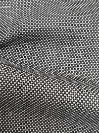 7212 Coin Laine Soie Noir Et Blanc[Fabrication De Textile] Textile Fin Sous-photo