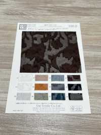 KKF4190-D-303 Jacquard Coupé En Mousseline De Soie[Fabrication De Textile] Uni Textile(Atelier Komon) Sous-photo