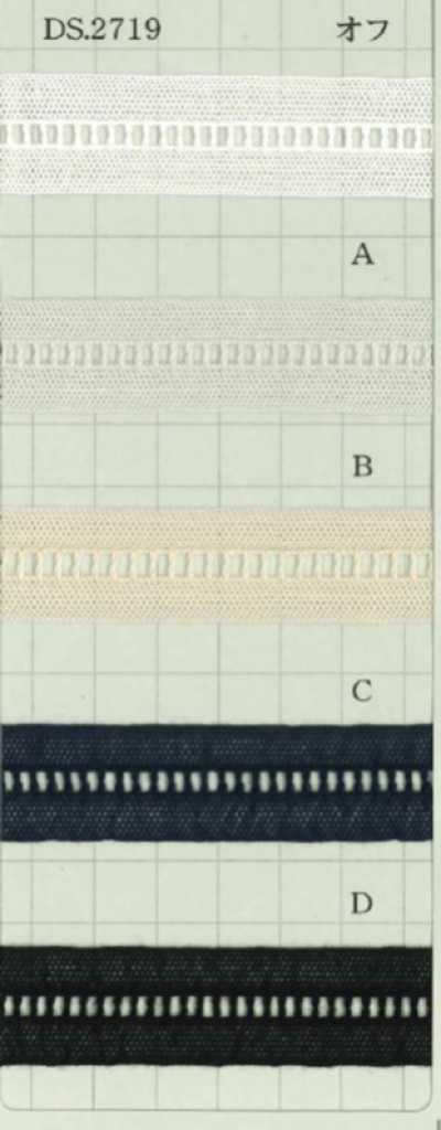 DS2719 Dentelle échelle Largeur 19 mm