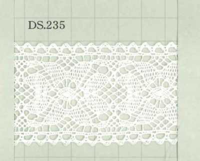 DS235 Dentelle torsion large de 44 mm