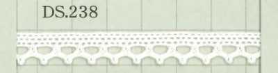 DS238 Dentelle torchon, largeur 10 mm