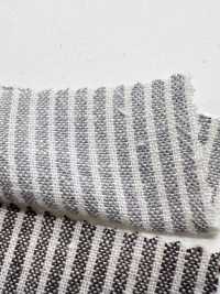 55402 Salopette En Toile De Lin à Rayures/vichy[Fabrication De Textile] VANCET Sous-photo