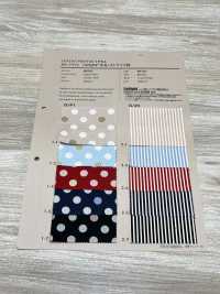 88202 SEVENBERRY® 20 Twill CAT-LIGHT Motif à Pois Et Rayures[Fabrication De Textile] VANCET Sous-photo