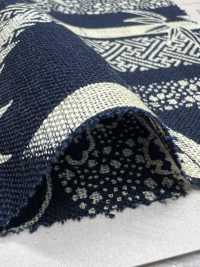 88334 Tissu à Fils Irréguliers SEVENBERRY®, Motif Japonais Unicolore[Fabrication De Textile] VANCET Sous-photo