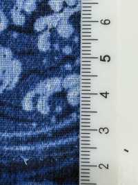 850350 Motif Japonais Style Denim Shantung Tsumugi SEVENBERRY®[Fabrication De Textile] VANCET Sous-photo