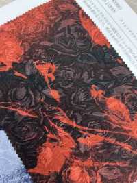 KKP1021-D-33-83 Jacquard Satin Stretch Imprimé Multicolore Motif Floral[Fabrication De Textile] Uni Textile Sous-photo