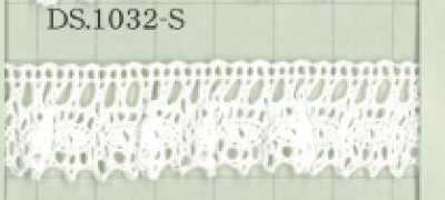 DS1032-S Dentelle extensible, dentelle à volants 20 mm