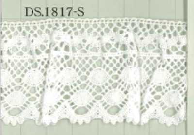Dentelle extensible à volants 40 mm