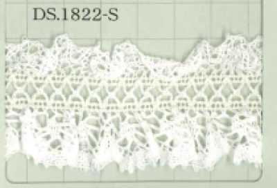 DS1822-S Dentelle extensible Dentelle à volants Dentelle échelle 35 mm