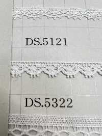 DS5121 Dentelle Fine Largeur 8mm Daisada Sous-photo