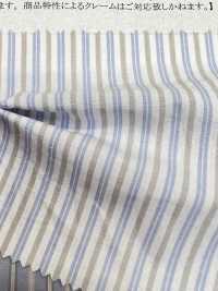 14380 Cordot Organics® 60 Single Thread Kraft Washer Finish Stripe[Fabrication De Textile] SUNWELL Sous-photo