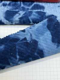 DCL338-ID Decolore Dobby Byers Squall Corduroy Indigo Dyed[Fabrication De Textile] Kumoi Beauty (Chubu Velours Côtelé) Sous-photo