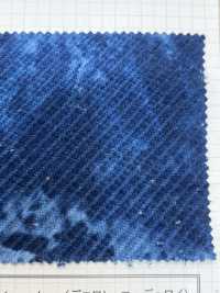 DCL338-ID Decolore Dobby Byers Squall Corduroy Indigo Dyed[Fabrication De Textile] Kumoi Beauty (Chubu Velours Côtelé) Sous-photo
