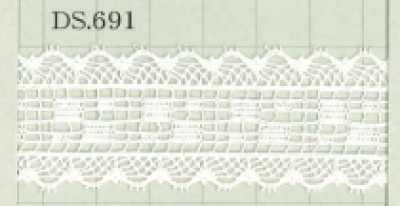 Dentelle de coton 28 mm
