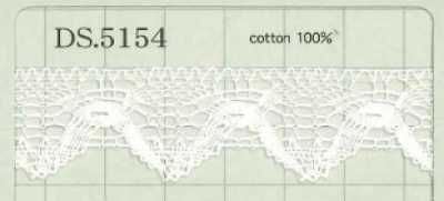 DS5154 Dentelle en coton 20 mm