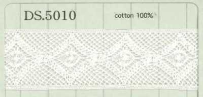 DS5010 Dentelle en coton 22 mm