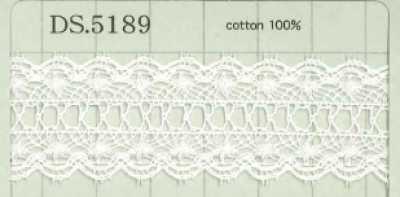 DS5189 Dentelle de coton 25MM