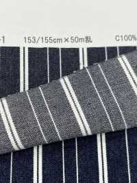 HC2020-1 Corde Indigo 《Hickory》[Fabrication De Textile] Textile Yoshiwa Sous-photo