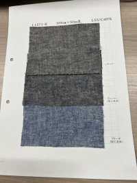 L1571R Salopette Indigo Coton Lin[Fabrication De Textile] Textile Yoshiwa Sous-photo