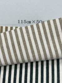 1027 Rayure De Hickory[Fabrication De Textile] Textile Yoshiwa Sous-photo