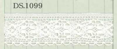 DS1099 Dentelle en coton Largeur : 22 mm