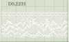 DS2231 Dentelle en coton Largeur : 27 mm
