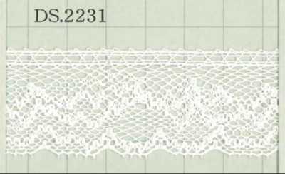 DS2231 Dentelle en coton Largeur : 27 mm