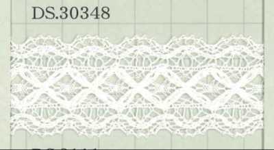 DS30348 Dentelle en coton Largeur : 28 mm