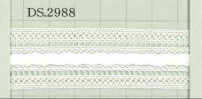 DS2988 Dentelle en coton Largeur : 23 mm