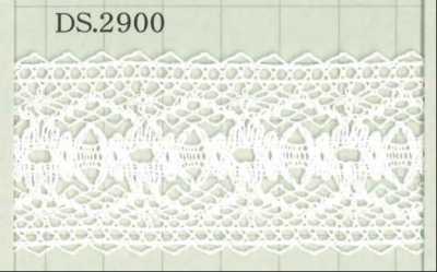 DS2900 Dentelle en coton, largeur : 35 mm