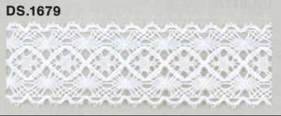 DS1679 Dentelle en coton Largeur : 33 mm