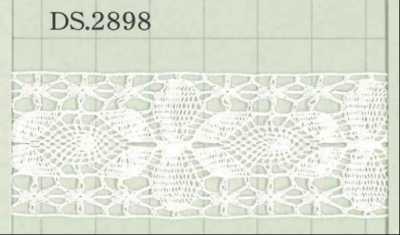 DS2898 Dentelle en coton – Largeur : 28 mm