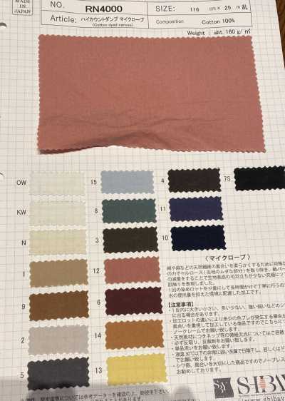 RN4000 Microve anti-duvet à haut titrage