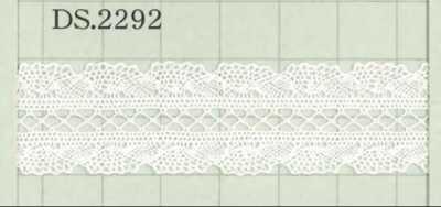 DS2292 Dentelle en coton Largeur : 28 mm