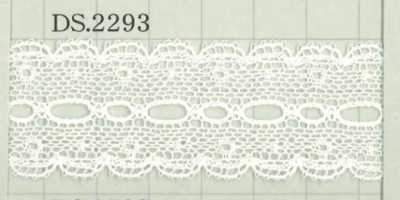 DS2293 Dentelle en coton Largeur : 20 mm