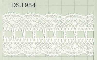 DS1954 Dentelle en coton Largeur : 33 mm