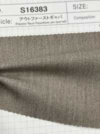 S16383 Out Fast Gabardine[Fabrication De Textile] SHIBAYA Sous-photo