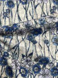 59011-53 Motif Floral De Transfert à Rayures Tereko[Fabrication De Textile] ENTREPRISE SAKURA Sous-photo