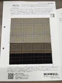 46214 <Mona Luce> Carreaux De Tartan En Sergé Bidirectionnel Teint En Fil[Fabrication De Textile] SUNWELL Sous-photo