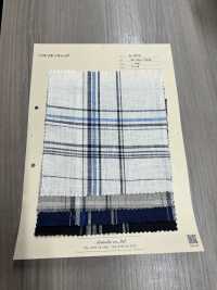 A-7072 Carreaux De Lin Doux[Fabrication De Textile] ARINOBE CO., LTD. Sous-photo