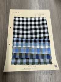 A-7070 Lin 100% Carreaux[Fabrication De Textile] ARINOBE CO., LTD. Sous-photo